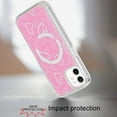 thumbnail image 5 of For Apple iPhone 16 Plus (6.7") Magsafe Case Cute Pattern Design Durable Shockproof SlimTPU Hard Back [Compatible with Magsafe] Cover, XPM Phone Case [Hearts Pink], 5 of 8