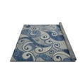 thumbnail image 4 of Allstar Modern Accent Rug with Connected Swirl design Space-Blue 8' x 10' 8' x 10', 4 of 5