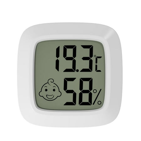 

Gerich Hygrometer Thermometer Indoor LCD Digital Min Room Thermometer Room Thermometer