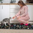 thumbnail image 3 of Pioneer Flower Floral Print Pattern Kitchen Rugs Sets Of 2,Anti Fatigue Kitchen Mat Rugs Non Slip Washable,Decorative Kitchen Floor Mats for Kitchen,Sink,Laundry,17"X30"+17"X47", 3 of 7