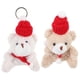 thumbnail image 2 of 2 pcs Xmas Hat Bear Keychain Pendant Keychain Cute Keychain Decorative Keychain Bag Keychains, 2 of 4