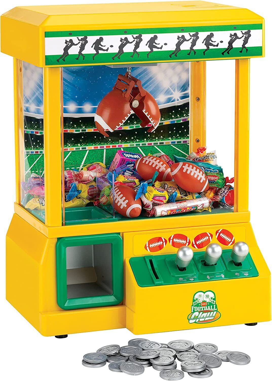 2 in 1 Electronic Claw Machine Candy Grabber Crane Toy Carnival With Prizes SD 