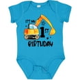 thumbnail image 3 of Inktastic Construction Truck It's My 1st Birthday Boys or Girls Baby Bodysuit, 3 of 5
