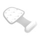 thumbnail image 1 of Bearachild Puerto de carga del teléfono Tapas antipolvo de silicona Tapas a prueba de polvo Tapón a prueba de sudor Accesorios para teléfonos Teléfono y Comunicación Tipo 2 Claro, 1 of 6