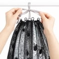 thumbnail image 5 of Halloween Black Lace Lamp Shade Cover,Gothic Spider Web Bat Pattern Sheer Wrap for Table Lamps,Pendant Lights,Fireplace,Home Party Decor,60x19.7 inch, 5 of 5