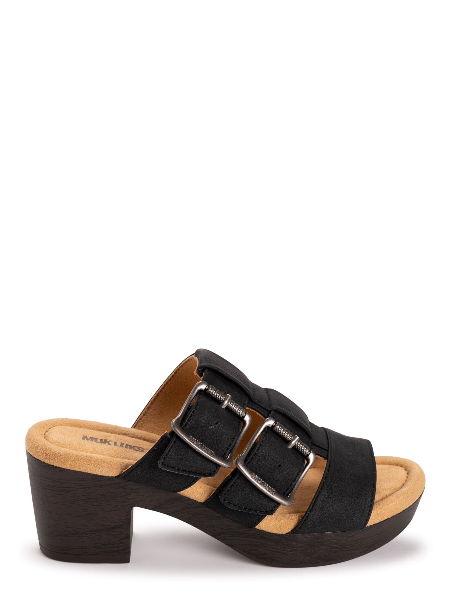 Muk Luks Women's Mira Comfort Block Heel Sandal