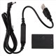 thumbnail image 4 of 2X Adaptador de Cable de Alimentación USB 5V 2A Acke12 -E12 + Acoplador de Cc Lp-E12 -E12 para Cámara Digital M M2 M10 M50, 4 of 5