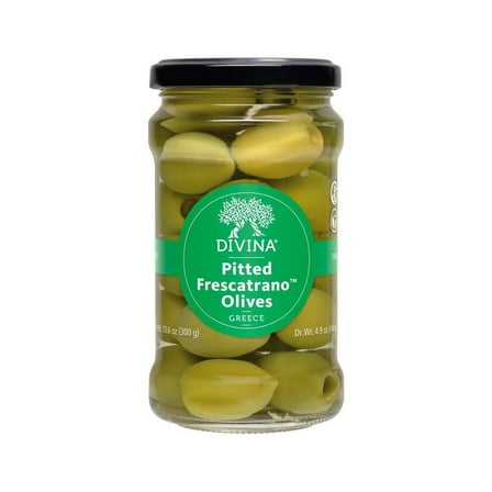 Divina Pitted Frescatrano Olives - 4.9oz - Pack of 2