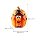 thumbnail image 2 of Yuarrent Lámpara de calabaza para Halloween, fiesta, fiesta, celebración, alimentado por batería, LED, decoración brillante, adorno para el hogar, Kits de decoración para fiestas Tipo 3 Yuarrent HA068061-03B, 2 of 6
