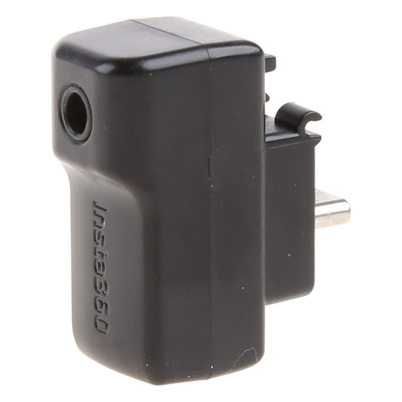 Upgraded Microphone Adapter Compatible with Insta360 One X3 Action Camera Accesories for Record and Charge at Same