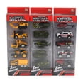 thumbnail image 4 of POINTERTECK Car Toy 5Pcs 1/64 Diecast Alloy Engineering Racing Military Car Vehicle Model Kids Toy, 4 of 6