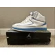 thumbnail image 3 of Ni-k-e Vintage Ni-k-e Air Jordan 2 Carmelo 2004 Retro White Blue 308308 141 Size 9.5, 3 of 6