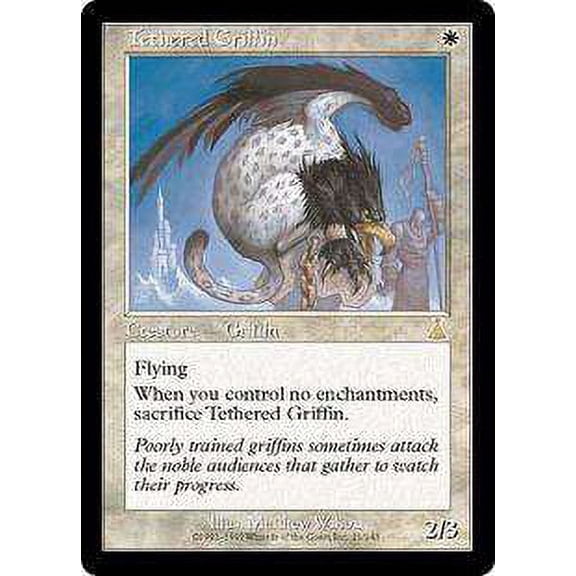 MtG Urza's Destiny Rare Tethered Griffin (FOIL) #21