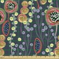 thumbnail image 2 of Ambesonne Botanical Fabric by the Yard Upholstery, Exotic Plants Jungle Art, 10 Yards, Quartz Salmon, 2 of 5