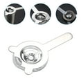 thumbnail image 3 of Professional Bar Strainer Daily Use Drink Strainer Stainless Steel Cocktail Filter Drink Accessory, 3 of 8