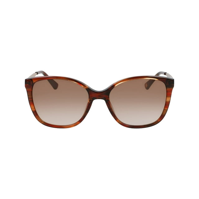 Anne Klein Women's Ak7079 Rectangular Sunglasses