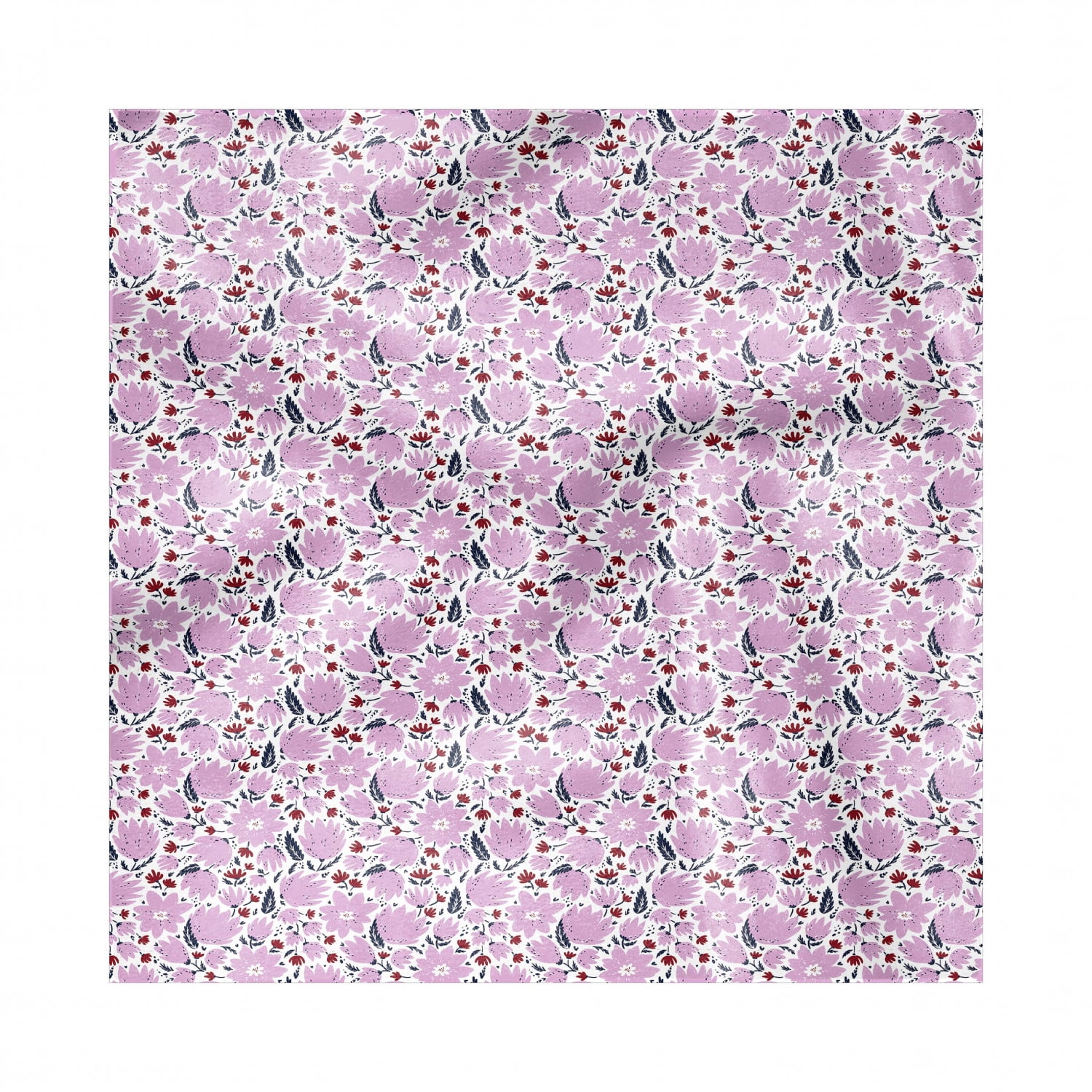 Ambesonne Set of 4 Decorative Satin Gnome Napkins main image 1