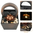 thumbnail image 3 of LED Tabletop Fountain, Relaxing 5V Waterfall Fountain  For Home Decoration, 3 of 8
