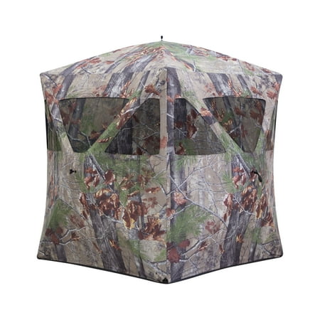 UPC: 0012642003684 | Barronett Blinds® Radar™ Portable Hub Blind 2-Person Bloodtrail® Backwoods RA200BW