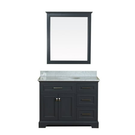 Red Barrel Studio Coston 43 Single Bathroom Vanity Set With Mirror This On Opens A Dialog That Displays Additional Images For Product With The Option To Zoom In Or Out