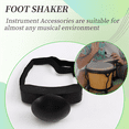 thumbnail image 4 of Tambour à Pied, Instrument de Percussion avec Cloche pour Jouer, Cadeaux, Concert, 4 of 7