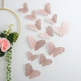 thumbnail image 4 of Pegatinas de pared de mariposas huecas, diseño de mariposas de papel huecas en 3D para bodas, festivales y decoración del hogar, 4 of 6
