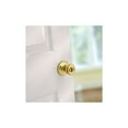 thumbnail image 4 of Kwikset Mobile Home Polished Brass Steel Privacy Knob 3 Right or Left Handed, 4 of 6