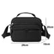 thumbnail image 2 of Nuevo bolso de hombro para hombre, bolso cruzado de ocio al aire libre, bolso mensajero de gran capacidad, portátil, negro, 2 of 6