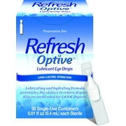 Refresh Optive Lubricant Eye Drops- 30 Vials