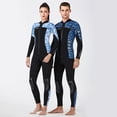 thumbnail image 3 of Eigraketly DIVE SAIL 1,5 MM traje de neopreno Tops trajes de neopreno protección trajes de buceo estilo chino para aeróbic acuático Deportes acuáticos TYPE1 NO1, 3 of 6
