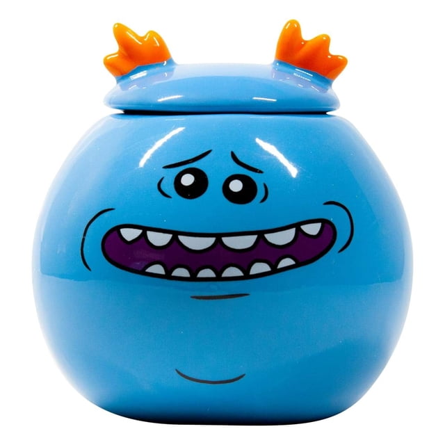 Taza pequeña Rick and Morty Mr. Meeseeks, 150 ml, cerámica, azul
