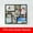 Black, variant on 4x6'' White 4 Openings Wall Collage Picture Frame