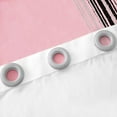 thumbnail image 5 of Pink and Black Curtains for Bedroom Living Room (2 Panels, 42 x 84 Inch) Modern Art 30%-50% Blackout Curtains for Kids Adults Messy Rust Darkening Drapes Gradient Stryle Window Treatments, 5 of 8