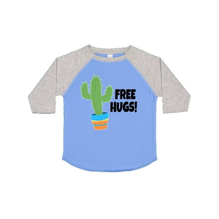 

Inktastic Free Hugs with Cactus Plant Gift Toddler Boy or Toddler Girl T-Shirt