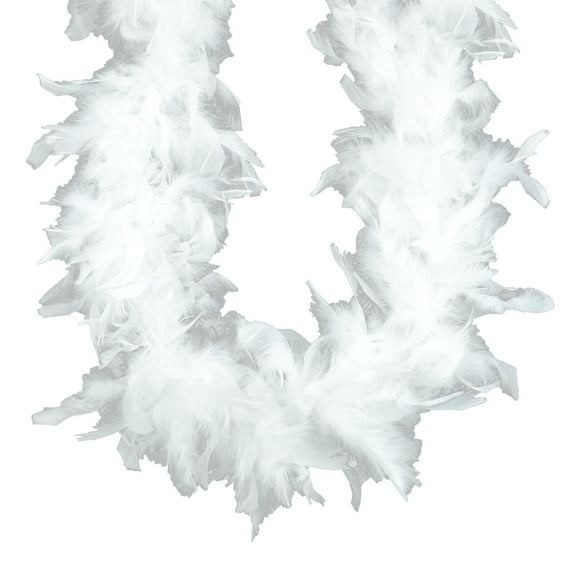 White Feather Boas