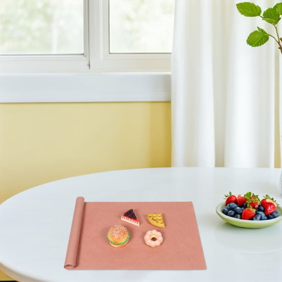 OUNONA 1 Roll Versatile Butcher Paper Roll For Bbq Food Safe Paper For Smoking Meat Long-Lasting Kitchen Paper For Baking High-Temperature Oil Resistant Paper