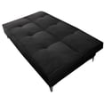 thumbnail image 4 of Sofa Cama Reclinable El Bazar Store Milo Terciopelo Gris Oxford , Futon 3 posiciones, Sala, 4 of 5