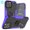 Purple, variant on SaniMore for iPhone 14 Pro 6.1" 2022 Case, [360°Rotating Kickstand] [Magnetic Car Mount]Shockproof Anti-drop Tri-layer Matte Hybird Rugged Heavy Duty Protective Shell, Red