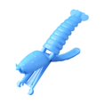 thumbnail image 1 of Herramienta para descascarar cangrejos de río, práctica y fácil de quitar, utensilio de cocina ligero para camarones Azul, 1 of 9