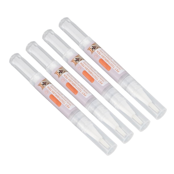 Pluma De Limpieza De Dientes De Perro, 4 Piezas De Pluma De Limpieza De Dientes De Mascotas Removedor De Sarro Seguro Para Gato