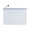 Red1, variant on Nnndbs A4 Mesh Zipper File Bag, Transparent Document Pouch with Zipper Closure for School Office Travel Storage