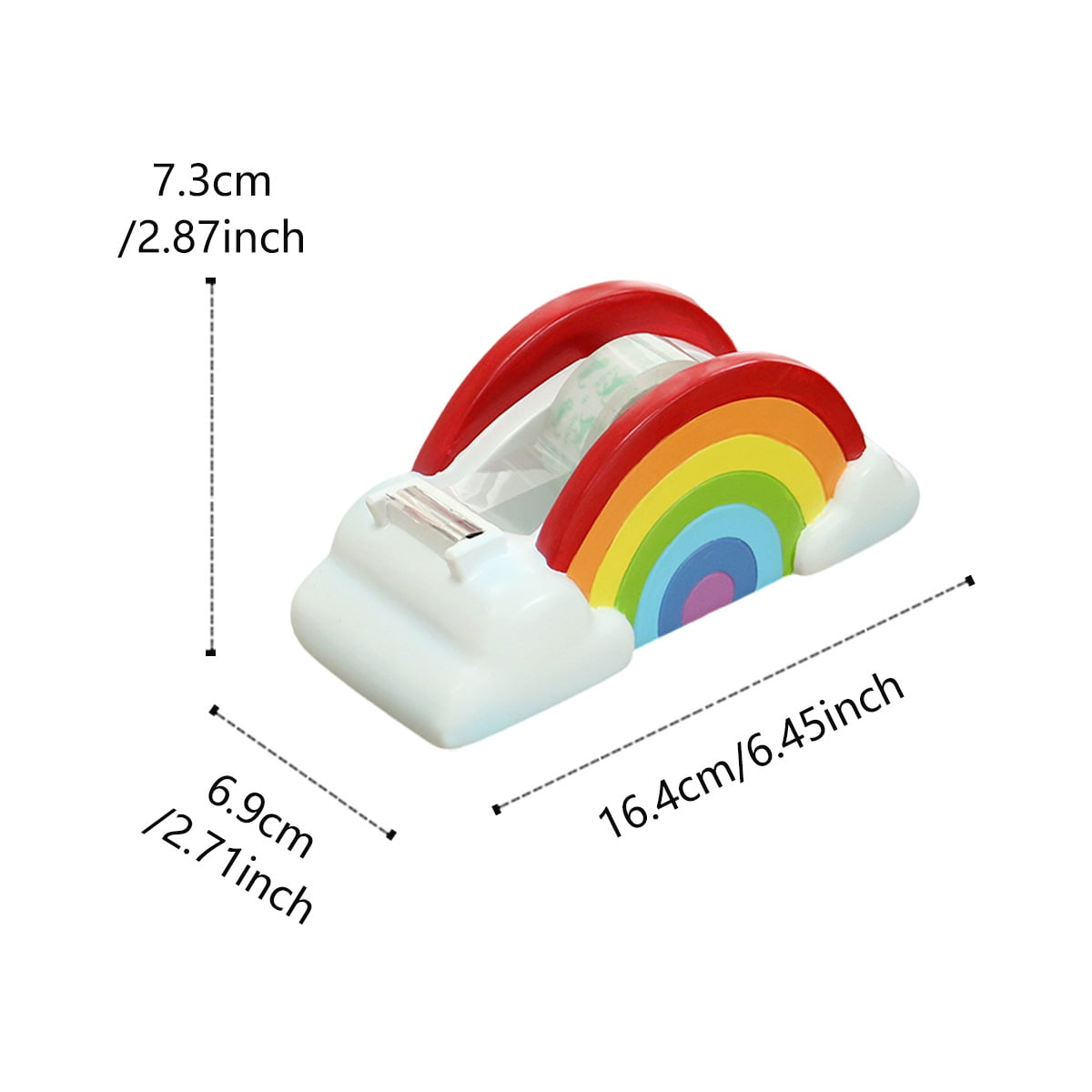 Novelty Tape Cutter Office Supplies,Resin Cartoon Animal Tape Dispenser Home Office Desk Accessories,Funny Stationery Gift Idea