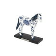 thumbnail image 2 of Enesco Trail of Painted Ponies Delft Blue Horse Figurine 7.5in H, 2 of 5