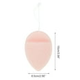 thumbnail image 4 of Unique Bargains 5 Pcs Compressed Facial Sponge Teardrop-shaped Reusable Cleansing Puff Light Pink, 4 of 5