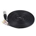 thumbnail image 4 of Amdohai 1 XLR Mâle à 2 RCA Mâle Plug Stéréo, 4 of 6