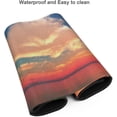 thumbnail image 5 of Tropical Palm Trees Mouse Pad Hawaii Beach Sunset Large Gaming XXL Mouse Pad Non-Slip Rubber Base MousePads for School Office Home and Game,35.5" x 16", 5 of 6