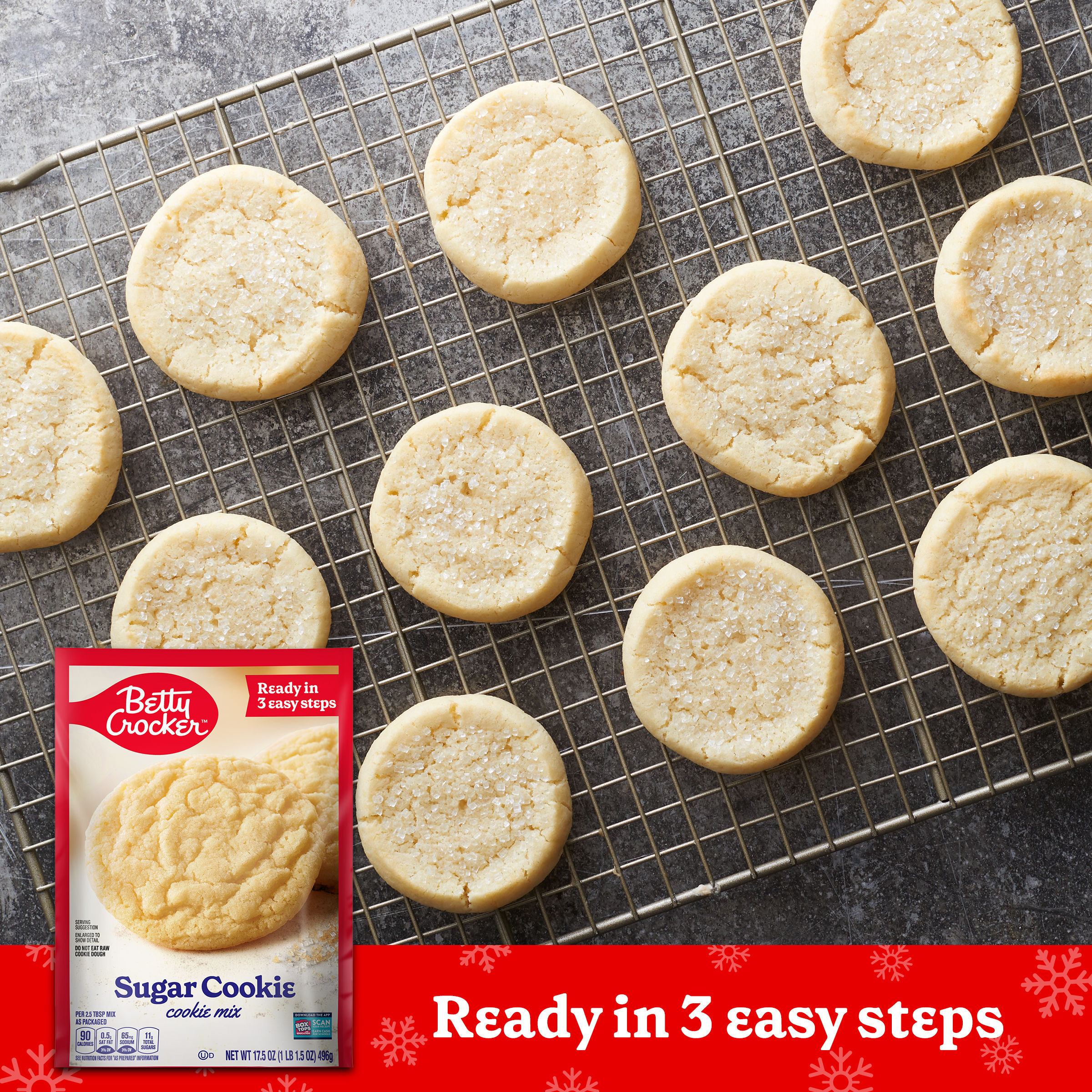 Betty Crocker Sugar Cookies, Cookie Baking Mix, 17.5 oz - image 10 of 10