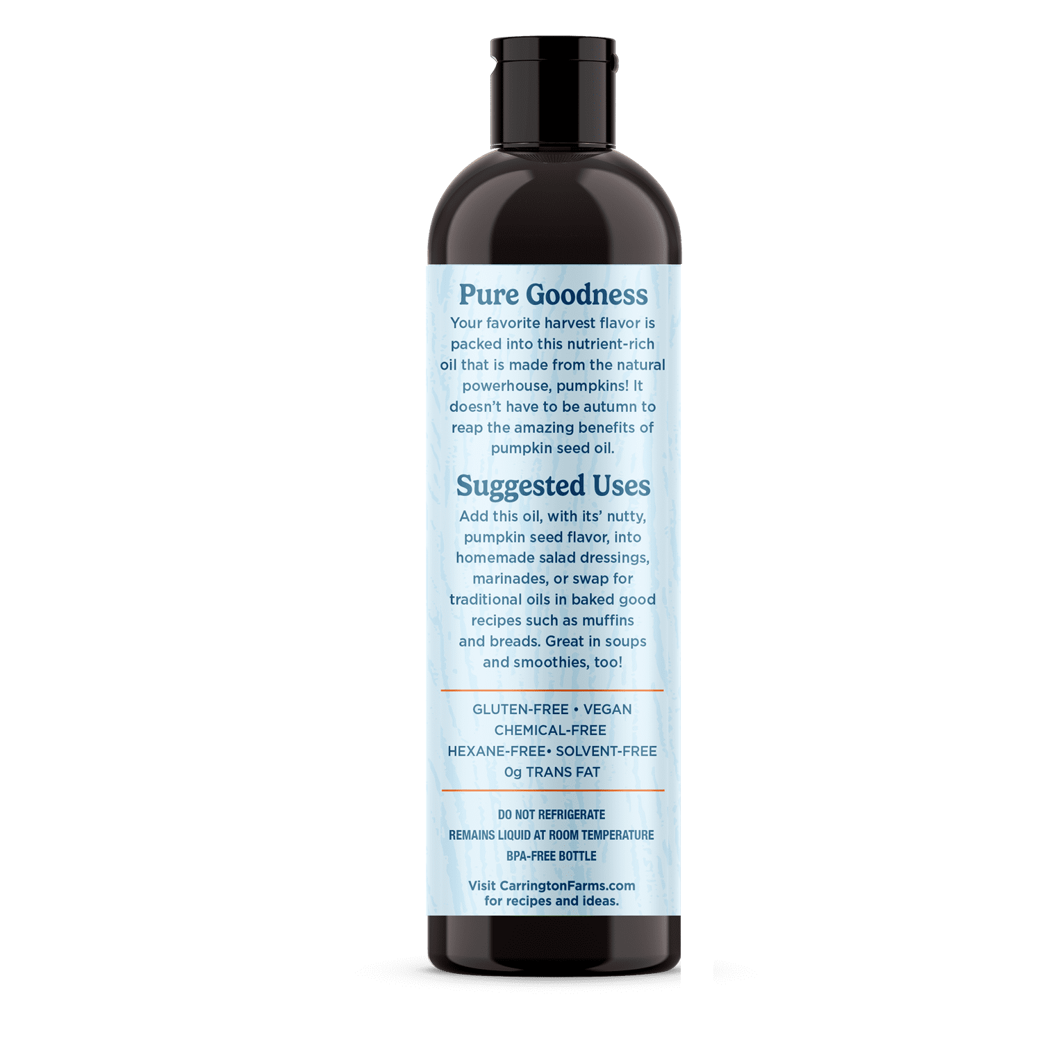 Carrington Farms Organic Pumpkin Seed Oil,12 fl oz