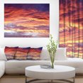 thumbnail image 1 of Colorful Sunset Skies with Clouds - Extra Large Wall Art Landscape, 1 of 3