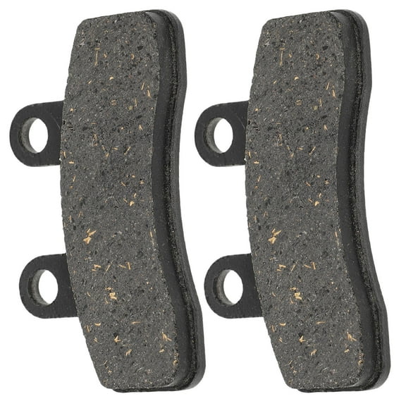 Hemoton 2PCS Brake Pads Dirt Bikes Parts Replacement Four-Wheelers Disc Braking 50-110CC Front Brake Pads for Off-Road Motorcycles and ATVs